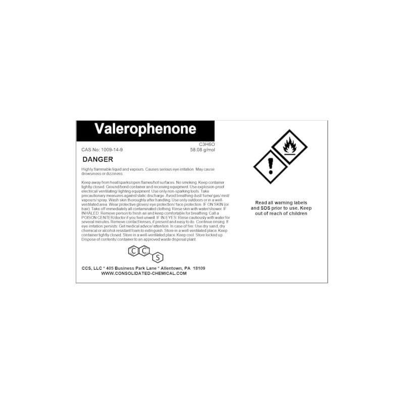 Valerophenone - High Purity - 60mL