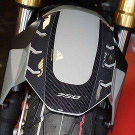 labelbike - 3D Gel Resin Sticker Mudguard Protector Compatible with Honda X-Adv 2021-2025