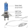GRUOTVSZAK H7 Halogen Headlight Bulb Sharp White Increased Brightness 12V