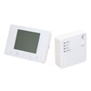 Wireless Indoor Thermostat RF 8 Receivers Control Programmable Remote Temperature