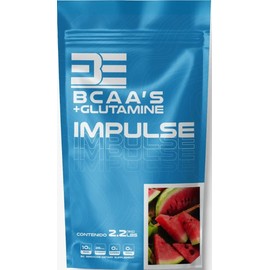 Be Supplements Impulse Bcaas Mas Glutamina 1 Kg 50 Serv Sabor Sandía