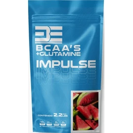Be Supplements Impulse Bcaas Mas Glutamina 1 Kg 50 Serv Sabor Sandía