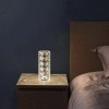Globe Electric Crystal Lamp: Touch Sensor, LED Bulb, Multicolored, Battery