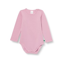 Fred's World by Green Cotton Baby Girl Alfa L/S Body Base Layer, PINK HAZE