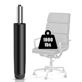 Omyoffice 5.5 inch Office Chair Gas Lift Cylinder-Office Chair Replacement Parts,Universal Size Fits Most Chairs,Heavy Duty Gas Lift Hydraulic/Pneumatic Piston(Black)