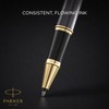 PARKER IM Rollerball Pen | Grey Lacquer with Gold Trims