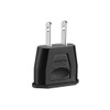 JORINDO (Black-2pcs) Socket Plug Adapter Europe EU Euro to US