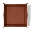 OARIE Jewelry Tray, Valet Tray PU Leather Catchall Tray for