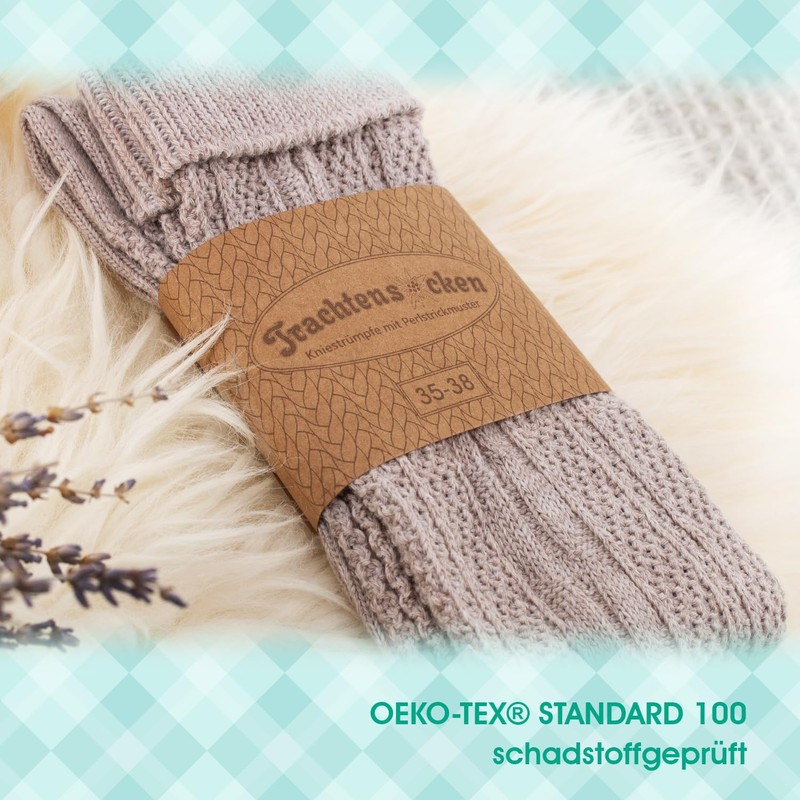 Celodoro Women's and Men's Costume Knee Socks (2 Pairs) Oktoberfest