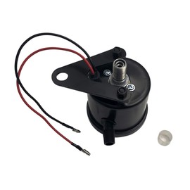 VISPREA Speedometer, Mechanical, 12 V, 140 km/h for Motorcycles, General Purpose Meter, Maximum Speed Display, 140 / h, Backlight, Bike Metal, Motorcycle, Odometer, Odometer, with V-Shaped Stay, Easy