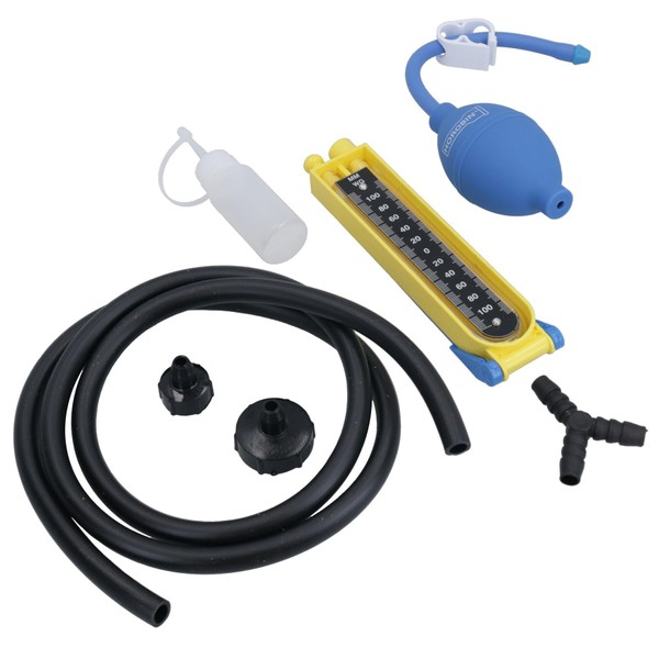 Air/Water Pressure Testing Kit Sewer Drain Pipe Plumbing Bung Plug Manometer