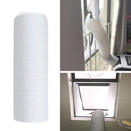 Portable Air Conditioner Hose,Air Conditioner Universal Exhaust Hose with 5.1" Diameter,1.5m AC Exhaust Hose,Clockwise Thread,Universal Replacement AC Vent Hose