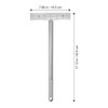Lurrose Sign Holder Rod: 2pcs Welcome Protest Sign Holder -