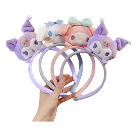 Sanrio 3 Diademas Kuromi My Melody Cinnamoroll Sanrio Niñas/adultos Color 3 My Melody
