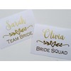 Vinyl Decals Stickers Labels for Hen Do/Hen Party/Bridal Shower -