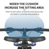 Wide Bike Saddle Comfortable Mountain Bicycle Cushion Pad Waterproof Cycle