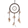 THY COLLECTIBLES 21" Traditional Brown Dream Catcher with Feathers Wall