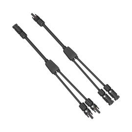 Mango Power Solar Parallel Connection Cable, Supports Two Solar Panels for Expandable Off-Grid Power