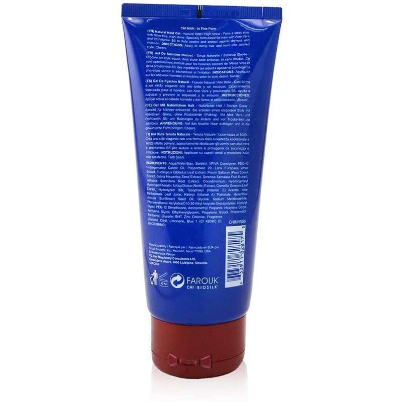 Chi Man in Fine Form-Natural Hold Gel 177 ml