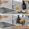 VANTEN Kitchen Sink Caddy Sponge Holder Sink Organizer, Sink Tray