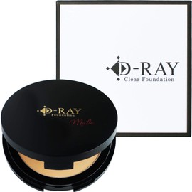 D-RAY D-Clear Foundation (Ochre) Ultrafine Particle Formulation (Powder Type/Dull Cover) Shine, Prevents Cracking