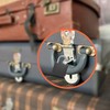 4 Pack Luggage Locks, Mini Suitcase Locks with Keys, Multicolor