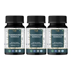 ORGANIC SPREE Punarnavadi Guggulu 120 Tablets - Supports Kidney Function* - Ayurvedic Formulation - Certified and Vegetarian (3)