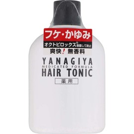 Yanagiya Honten Medicated Hair Tonic for Dandruff and Caymi, 8.5 fl oz (240 ml)