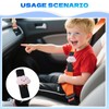 LUMOOM Pack of 2 Seat Belt Pads, Car Seat Belt