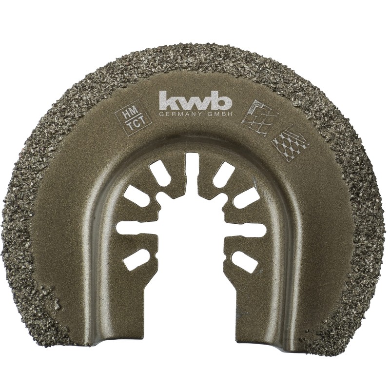 KWB 708600 Multi-Tool Set for Tile and Mortar Repair 3-Piece