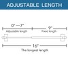 H.VERSAILTEX Magnetic Door Curtain Rod Multi-Use Appliance for Metal Doors,
