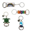 12 llaveros Hawaii, 4 abrebotellas, llaveros de metal hawaiano, I
