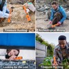 SHGarden Metal Detector Pinpointer Upgraded Handheld Search Treasure Pinpointing Finder