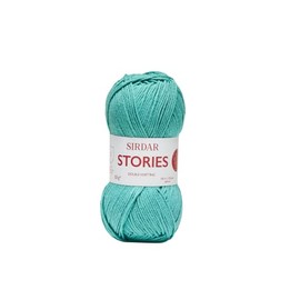 Sirdar Stories, DK Double Knitting, Aura (817), 50g, Aqua (F137-0817)