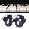 2Pcs Piano Finger Trainers ABS Silicone Hand Correctors Orthotic Tools