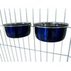 Ellie-Bo Pair of Dog Bowls For Crates, Cages or Pens