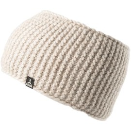 ALTIDUDE Merino Stirnband Cloud Grob Strick Kopfband Ohren Schützer Alpaka Wolle beige