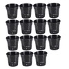 Mipcase 15pcs Hydroponic Planting Baskets Uv Resistant Pots for Aquatic