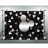 EOALOR EOA 7(W) x5(H) FT Cartoon Mouse Pattern Silver Black