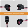 Walquicks Pack of 8 EV6 EV14 Injector Connector, Fuel Injector