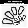 8 Caravan Hooks, Durable Metal Buckles, Keychain Accessories, Backpack Hooks,