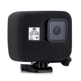 GEPULY 2-Pack Windslayer Cover Housing Frame Case for GoPro Hero 8 Black, Reduces Wind Noise for Optimal Audio Recording