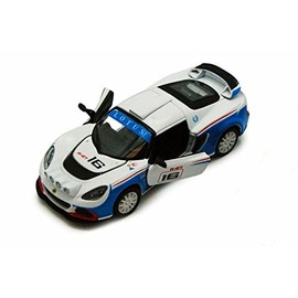 Kinsmart 1: 32 2012 Lotus Exige R-GT Toy, Multicolor