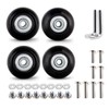 Lotowel Pack of 4 Luggage Replacement Wheels 45 x 18
