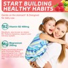 2 Pack Vitamin B2 Gummies - Riboflavin 400mg with Magnesium