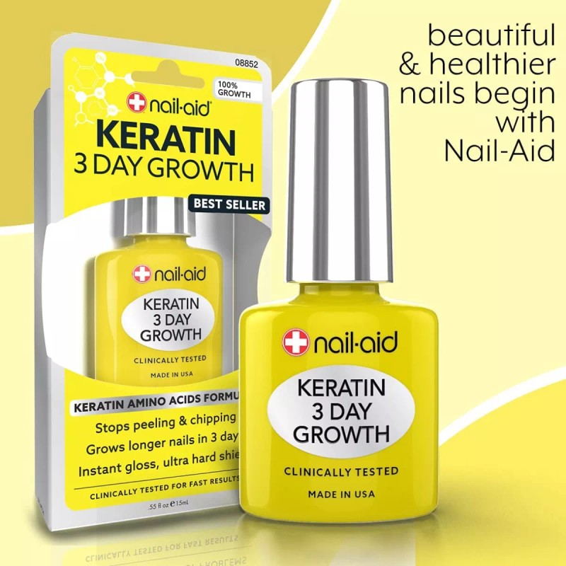 Nail-aid Tratamiento Fortalecedor De Uñas Nail-aid 15ml Efecto 3 Días