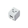 Elecom Audio AC Charger/CUBE/1A Output/USB1P/W Face