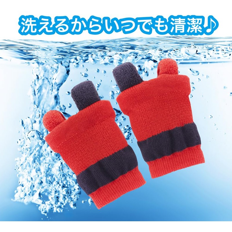 足指サポーター 強化仕様 おやすみ 就寝時用 足指広げる パカッと広げる 手洗い可能 (【ハードタイプ】レッド)