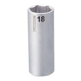 PROXXON No. 83546 Deep Socket, 3/8" 0.7 inches (18 mm)