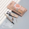 LiangNiShi Eyebrow Pencil, Ultra Fine Type, Waterproof, Sweat Resistant, Natural